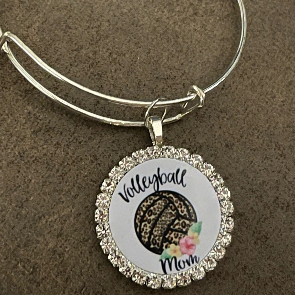Volleyball mom bracelet